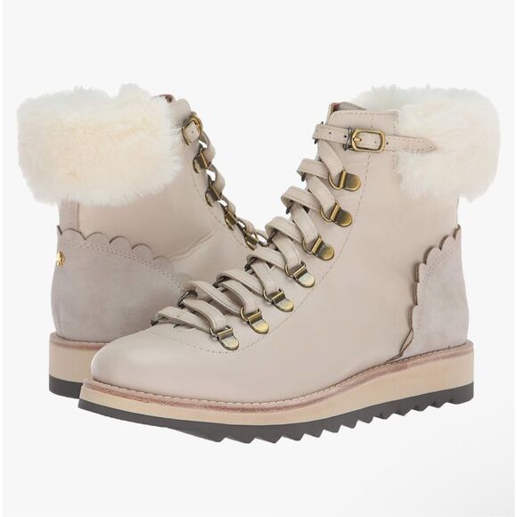 NIB Kate Spade Maira Hiking Boots 8 - Picture 1 of 12